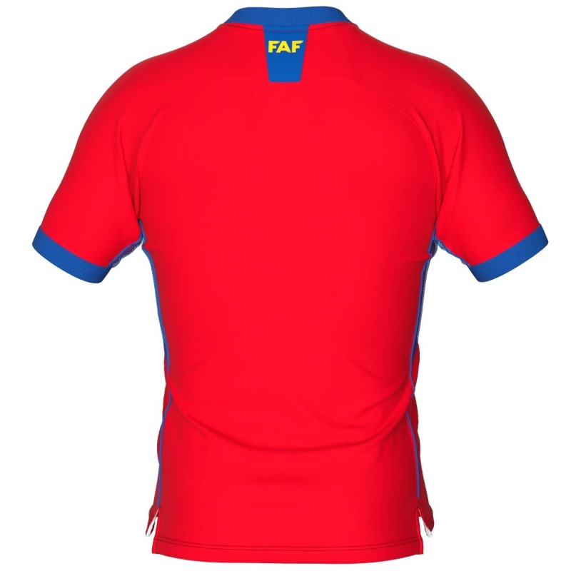 Andorra National Team Home Football Shirt 2022 23 Errea