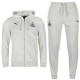 Newcastle United leisure hooded presentation suit 2017/18 light grey - Puma