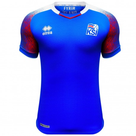 Camiseta de futbol seleccion Islandia primera 2018/19 - Errea