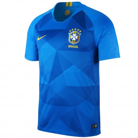 Mujer joven trabajo recoger Camiseta futbol seleccion Brasil segunda 2018/19 - Nike