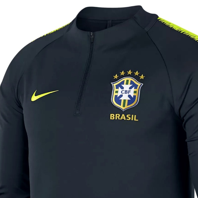 Sudadera tecnica de entreno seleccion Brasil 2018/19 - Nike