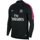 Felpa tecnica allenamento nera PSG Paris Saint Germain 2018/19 - Nike