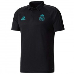 Polo da rappresentanza nera Real Madrid 2017/18 - Adidas