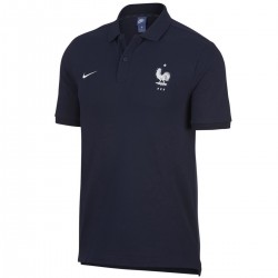 Frankreich Fussball präsentation polo-shirt 2018/19 blau - Nike