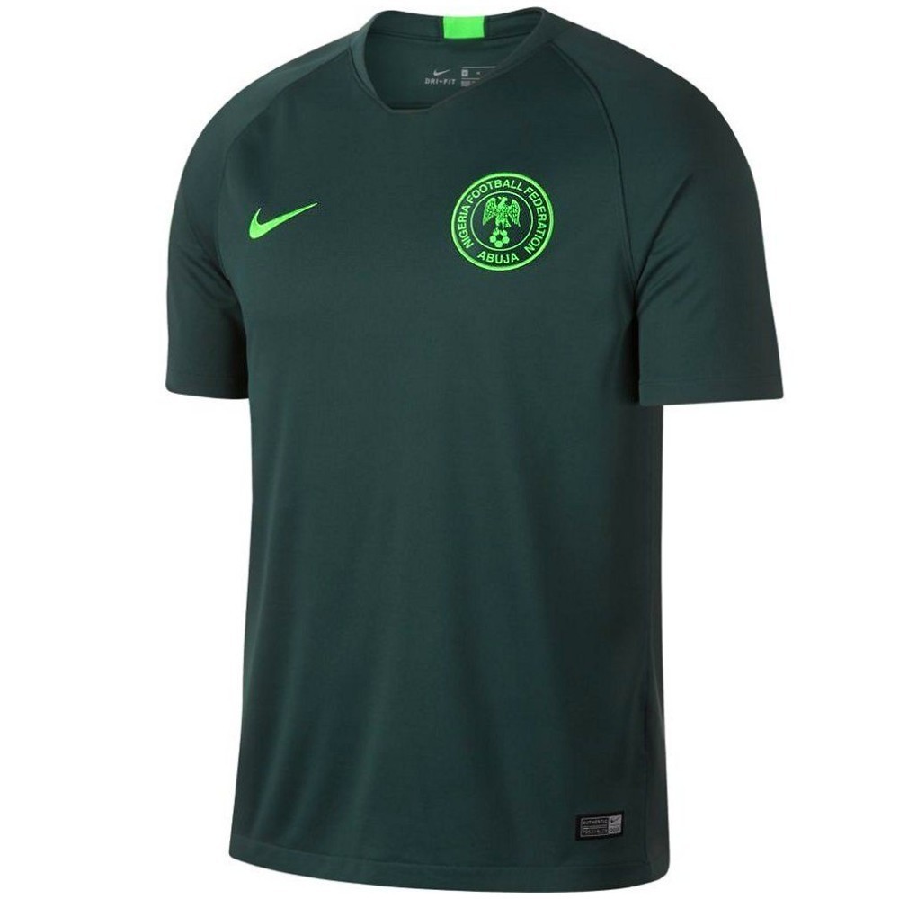 camiseta verde Nigeria Mundial 2018 -