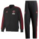 Manchester United black presentation tracksuit 2018/19 - Adidas