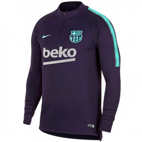 Tech sweat top d'entrainement FC Barcelona 2018/19 violet - Nike