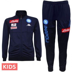 Jungen - SSC Napoli Player Trainingsanzug 2017/18 blau - Kappa