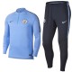 Survetement Tech d'entrainement Manchester City 2018/19 bleu clair - Nike