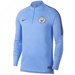 Manchester City light blue training technical sweatshirt 2018 19 Nike