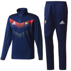 Chandal tecnico entreno seleccion Francia rugby 2017/18 - Adidas