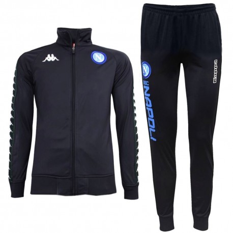 SSC Napoli navy EU presentation tracksuit 2018/19 - Kappa