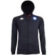 SSC Napoli navy EU hooded presentation tracksuit 2018/19 - Kappa