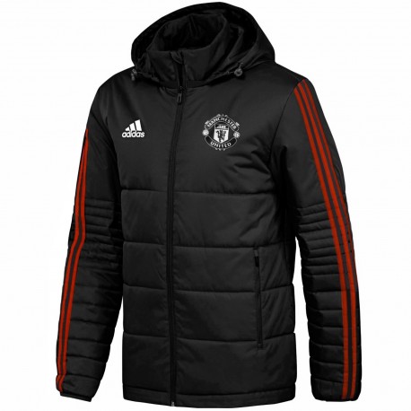Buy ADIDAS Original Black & Red Printed Manchester United Football Club  Jacket - Jackets for Men 1193796 | Myntra