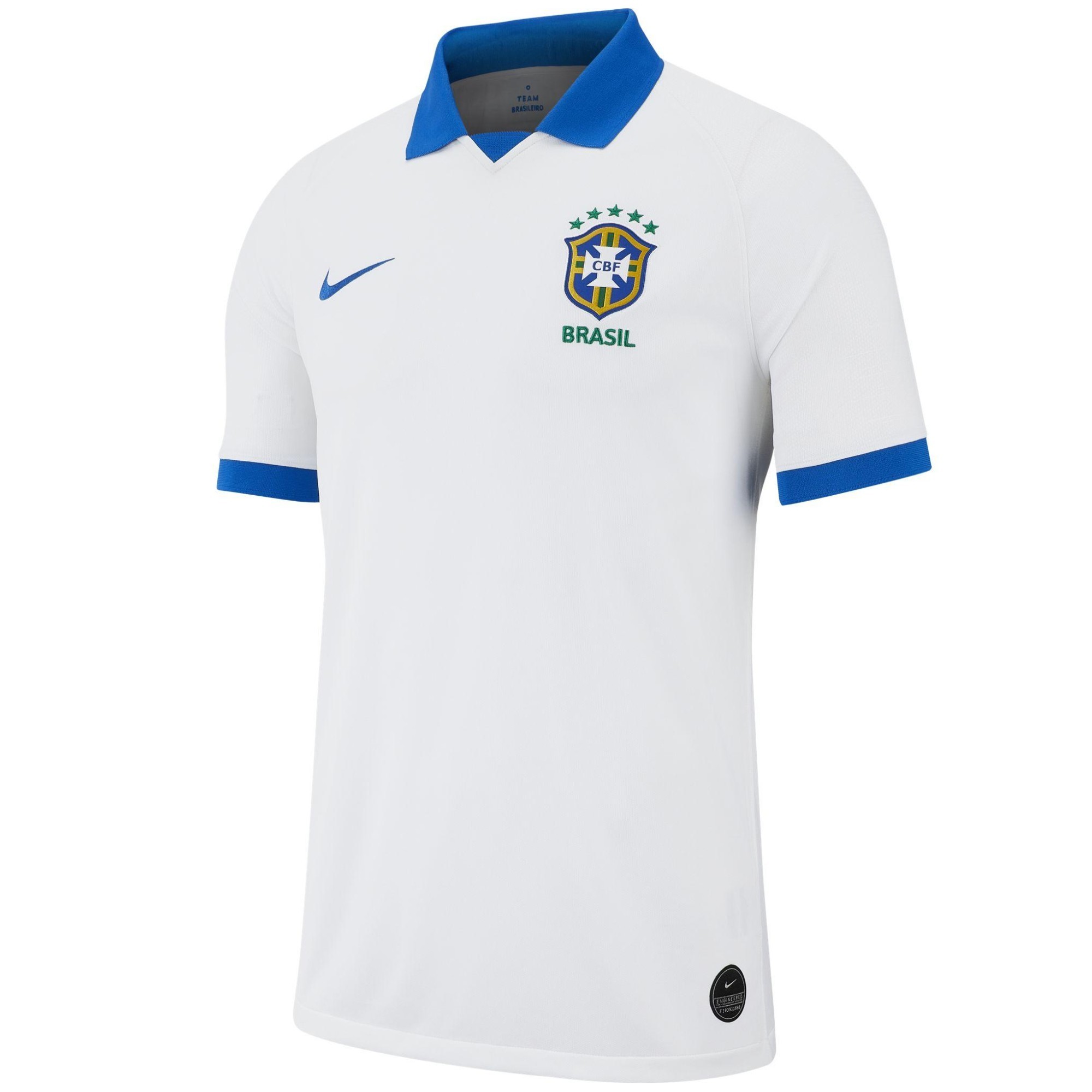 Repelente Borradura Desanimarse Camiseta Brasil blanca Copa America 2019 - Nike
