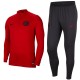 Paris Saint Germain training tech tracksuit 2019/20 red/dark grey - Nike