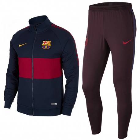 Chándal Pre-Match FC Barcelona 2019/2020 Strike Junior Gris Verde