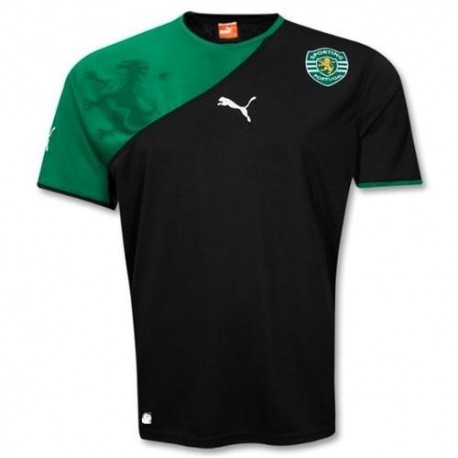 Sporting Clube de Portugal lejos Jersey 2010/11 por el patrocinador de Puma-No