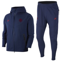 Chandal presentación PSG Tech Fleece UCL 2019/20 azul - Nike