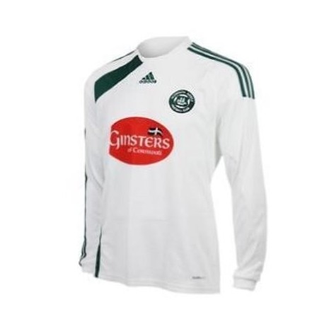 Maglia Plymouth Argyle FC Away 09/11 Adidas - Maniche Lunghe