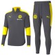 Borussia Dortmund tech trainingsanzug 2020/21 grau - Puma