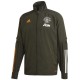 Manchester United green presentation tracksuit 2020/21 - Adidas