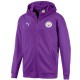 Manchester City violet casual presentation sweat tracksuit 2019/20 - Puma