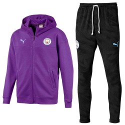 Manchester City Präsentation casual Trainingsanzug 2019/20 violet - Puma