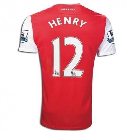 Camiseta de local del Arsenal FC 2011/12 Henry 12 por Nike