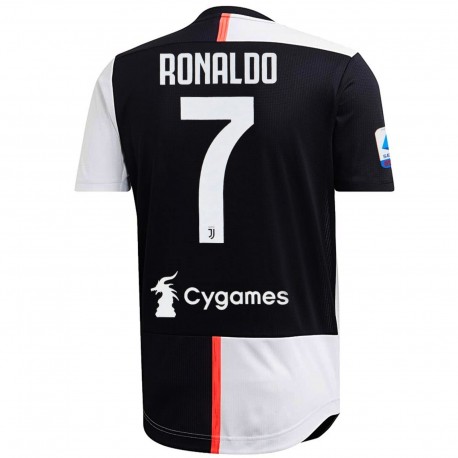 Ronaldo 7 Juventus Home Fußball Spieler Trikot 2019/20 - Adidas