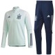 Survetement tech d'entrainement Espagne 2020/21 bleu eau - Adidas