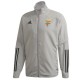 Benfica grey training presentation tracksuit 2020/21 - Adidas