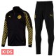 Kids - Borussia Dortmund training pre-match black tracksuit 2018/19 - Puma