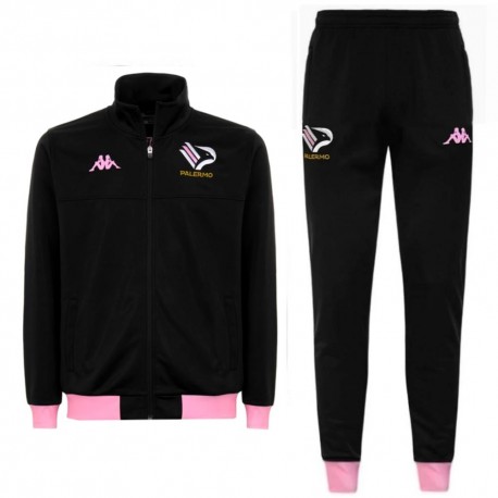 Palermo FC black training bench tracksuit 2020/21 - Kappa