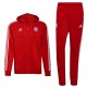 Bayern Munich 3s Casual hooded presentation tracksuit 2021/22 - Adidas