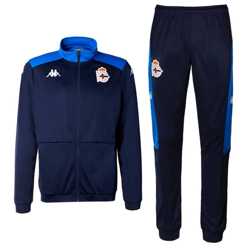 Deportivo La Coruña training bench tracksuit 2021/22 - Kappa ...