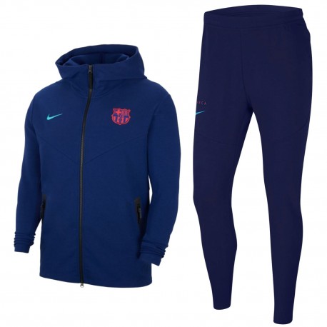 Tuta rappresentanza Barcellona Tech Fleece 2021 - Nike