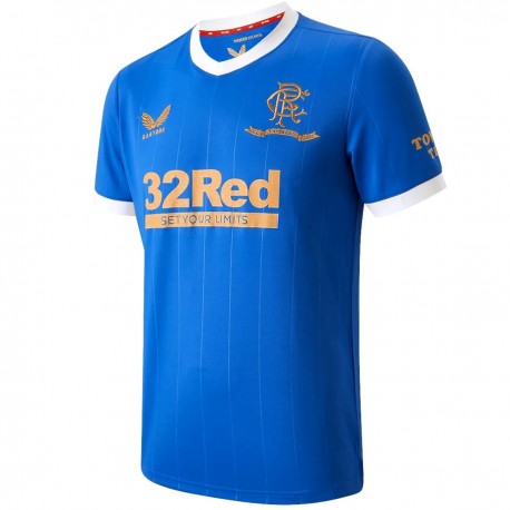 Glasgow Rangers Home football shirt 2021 22 Castore