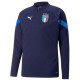 Italy football training technical tracksuit 2022/23 navy - Puma