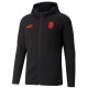 AC Milan casual presentation sweat tracksuit 2022/23 black - Puma