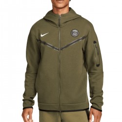 Veste de presentation PSG Tech Fleece 2022/23 vert - Nike