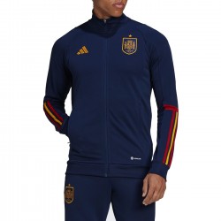 Spain navy training bench tracksuit 2022/23 - Adidas