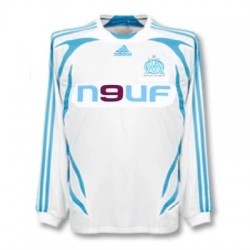 Olympique de Marseille domicile Shirt 07/08 joueur question pour course-Adidas