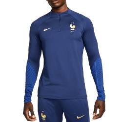 Frankreich Fussball Tech Trainingsanzug 2022/23 blau - Nike