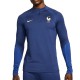 Frankreich Fussball Tech Trainingssweat 2022/23 blau - Nike