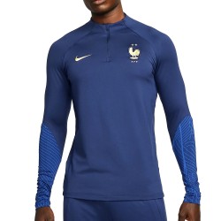 Felpa tecnica allenamento blu Nazionale Francia 2022/23 - Nike