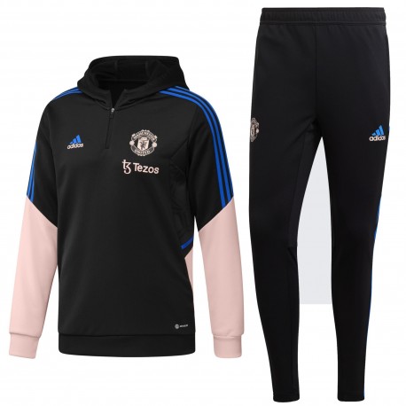 Chandal tecnico entreno capucha Manchester United 2023 - Adidas