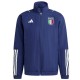 Italy football team navy presentation tracksuit 2023/24 - Adidas