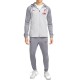 Liverpool grey hooded presentation tracksuit 2023 - Nike