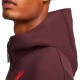 Giacca rappresentanza bordeaux Liverpool Tech Fleece 2023 - Nike